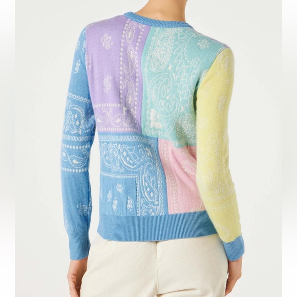 Mc2 Saint Barth brushed sweater with bandanna print - Picture 3 of 4